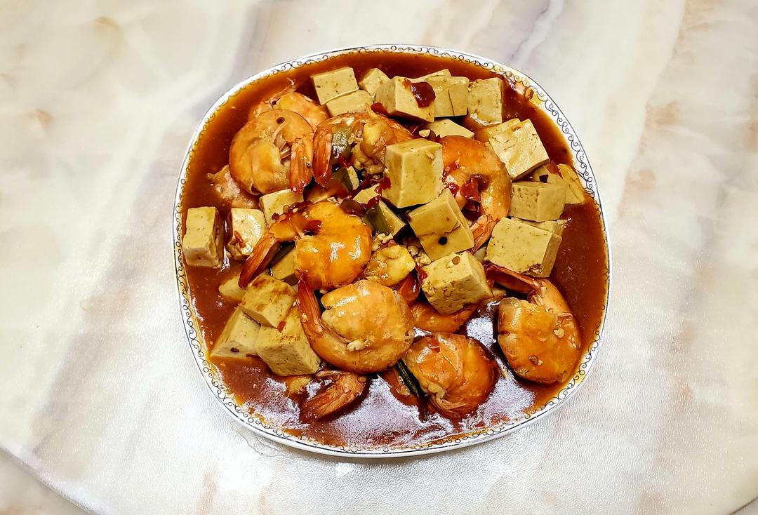 虾仁豆腐