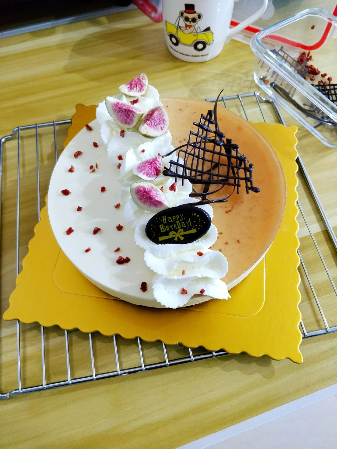 酸奶冻芝士蛋糕【曼食慢语】