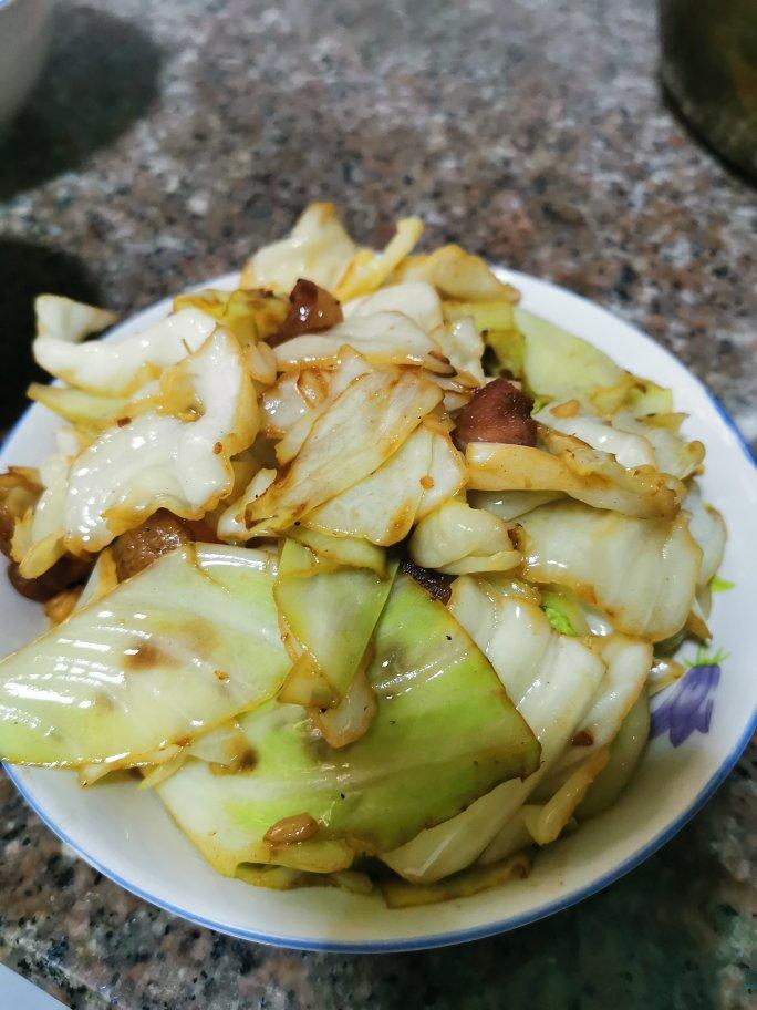 素炒白菜