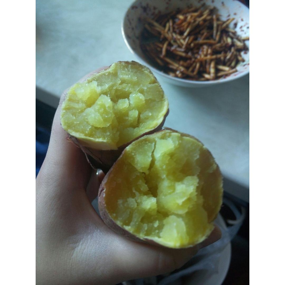 微波炉烤地瓜