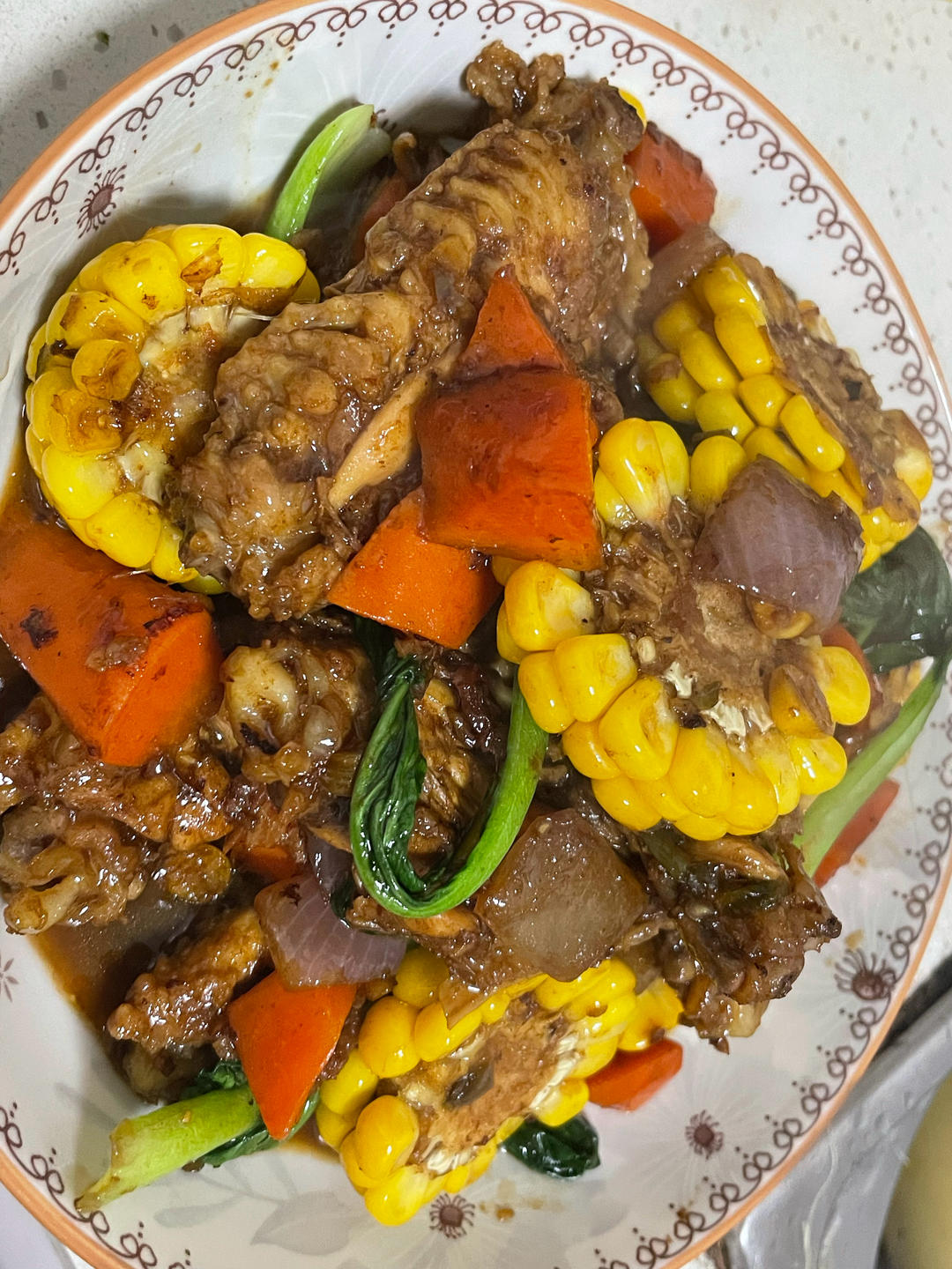 超级下饭又美味的玉米鸡翅煲！不加一滴水