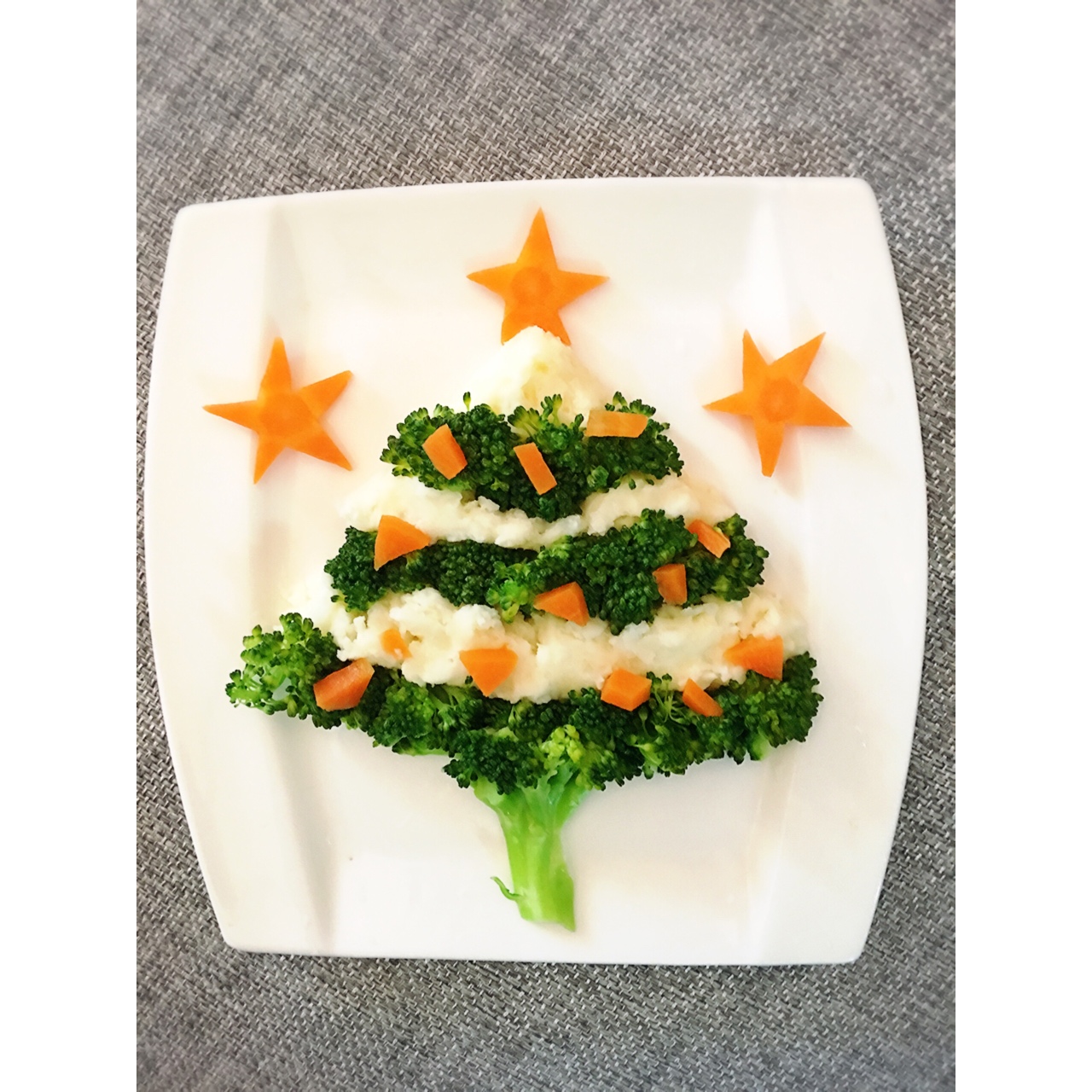 🎄圣诞树造型饭🎄
