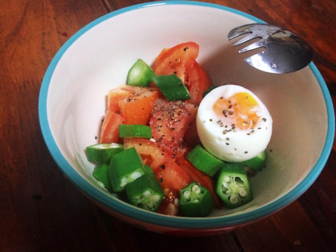 番茄鸡蛋沙拉