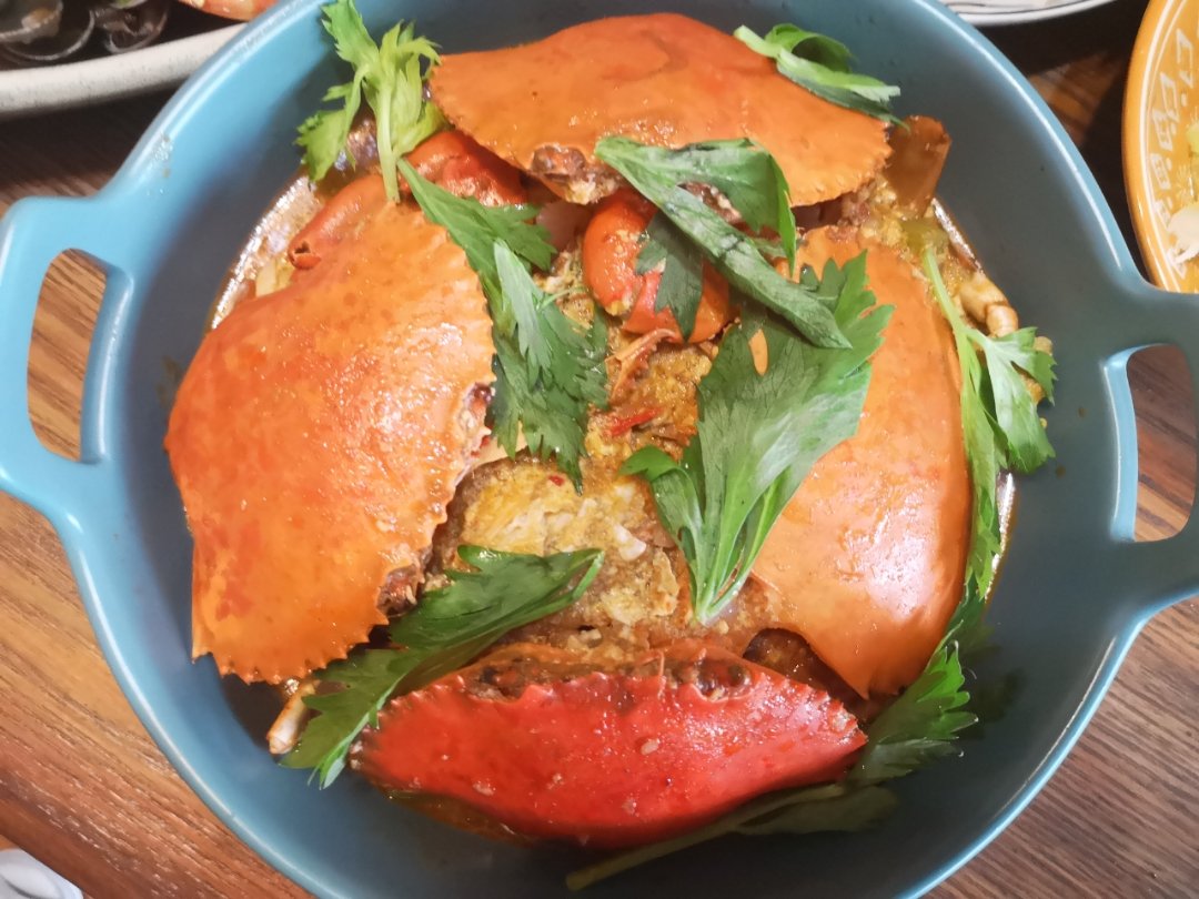 泰式咖喱炒蟹