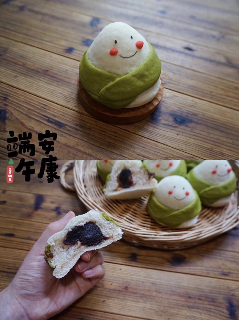 软萌香甜有新意，我好“粽意你”卡通粽子小面包