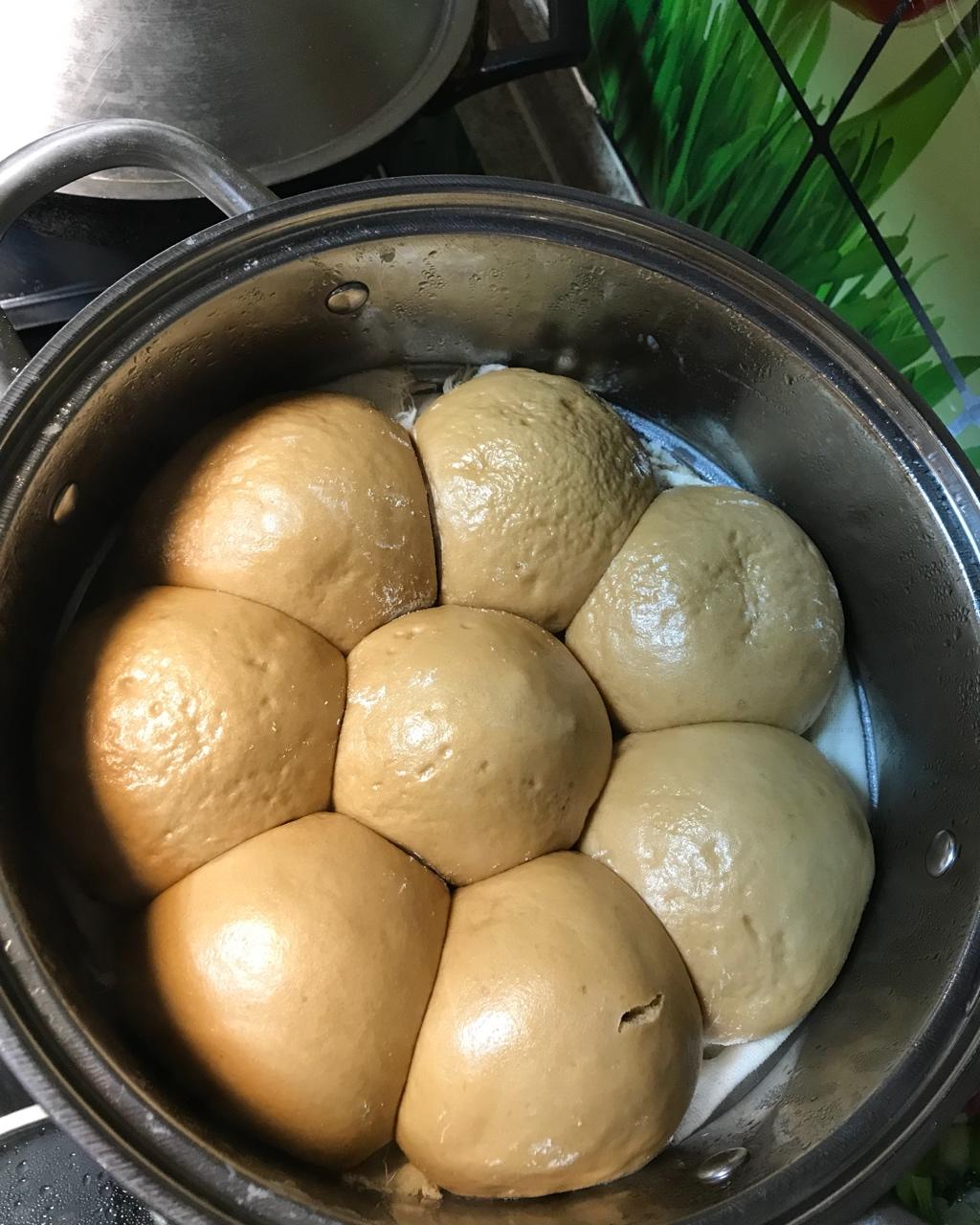 有着面包口感的红糖馒头（一次发酵）