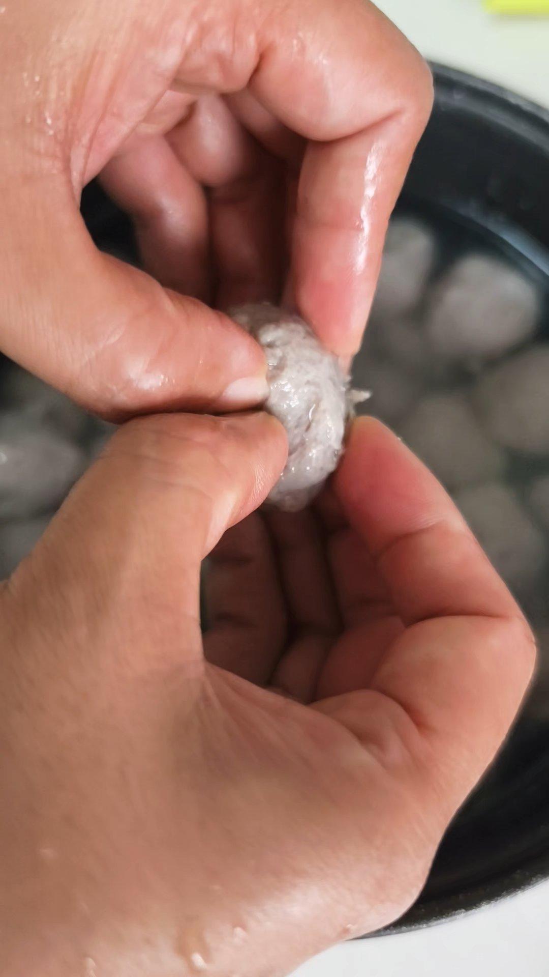 家庭自制牛肉丸