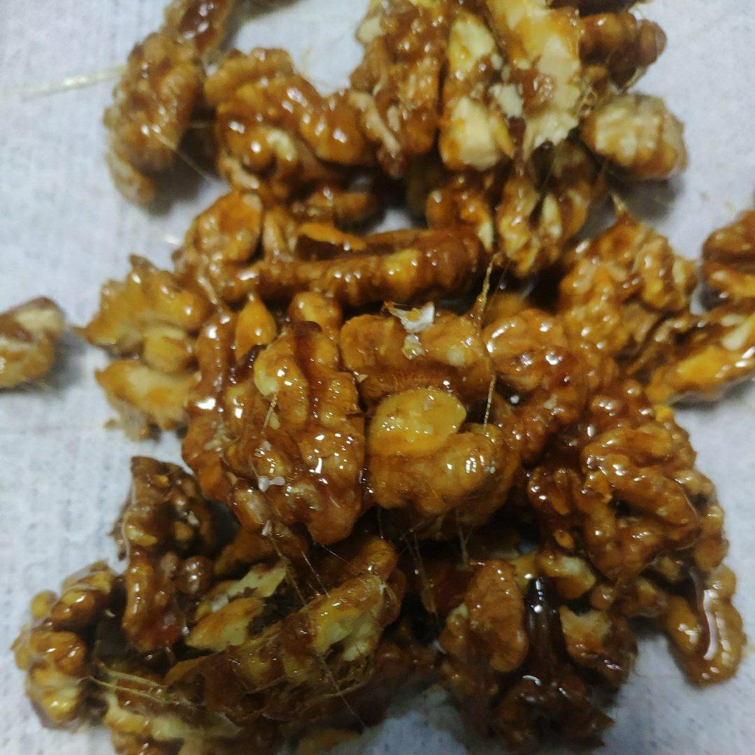 【琥珀核桃仁】冰糖无油不粘手
