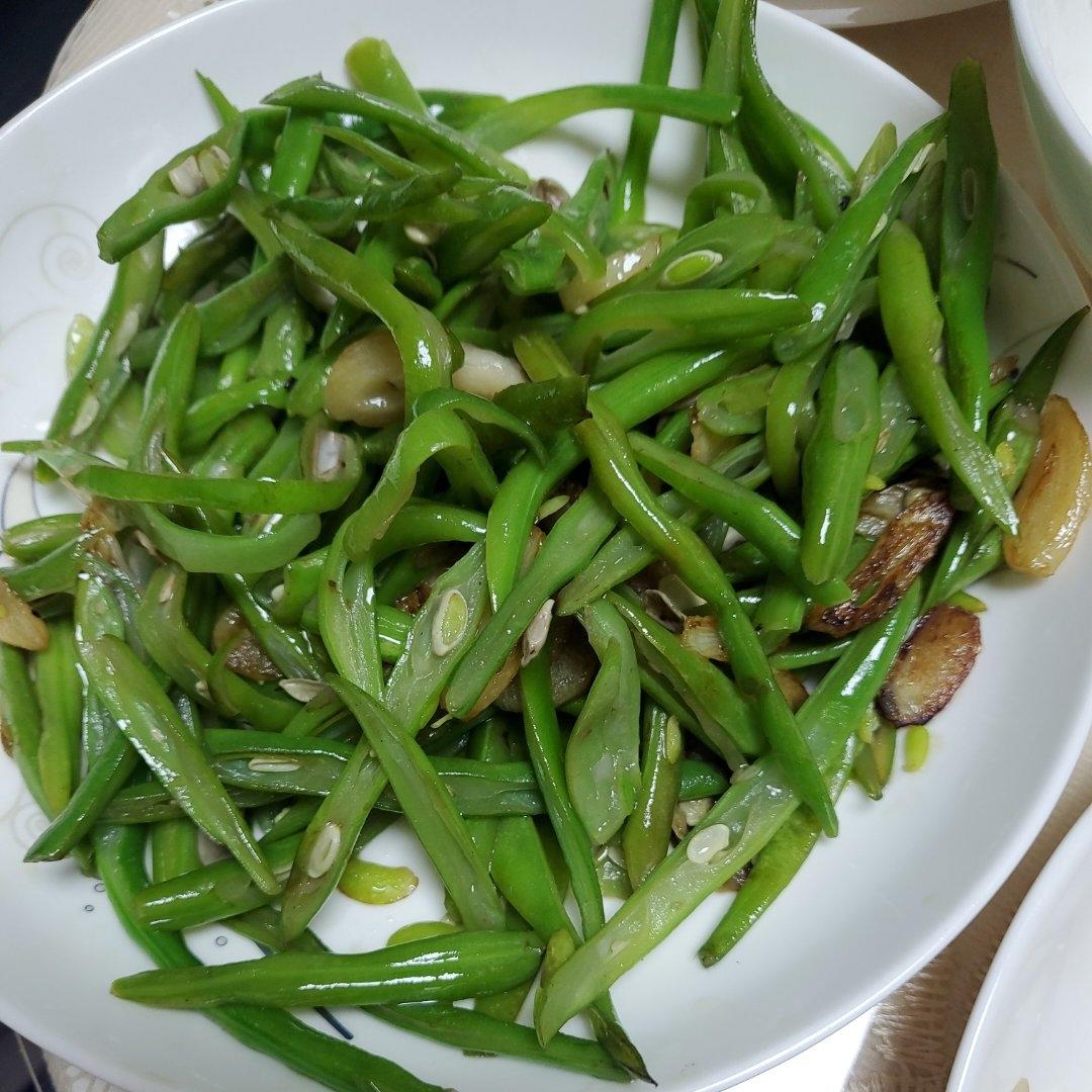 清炒扁豆丝