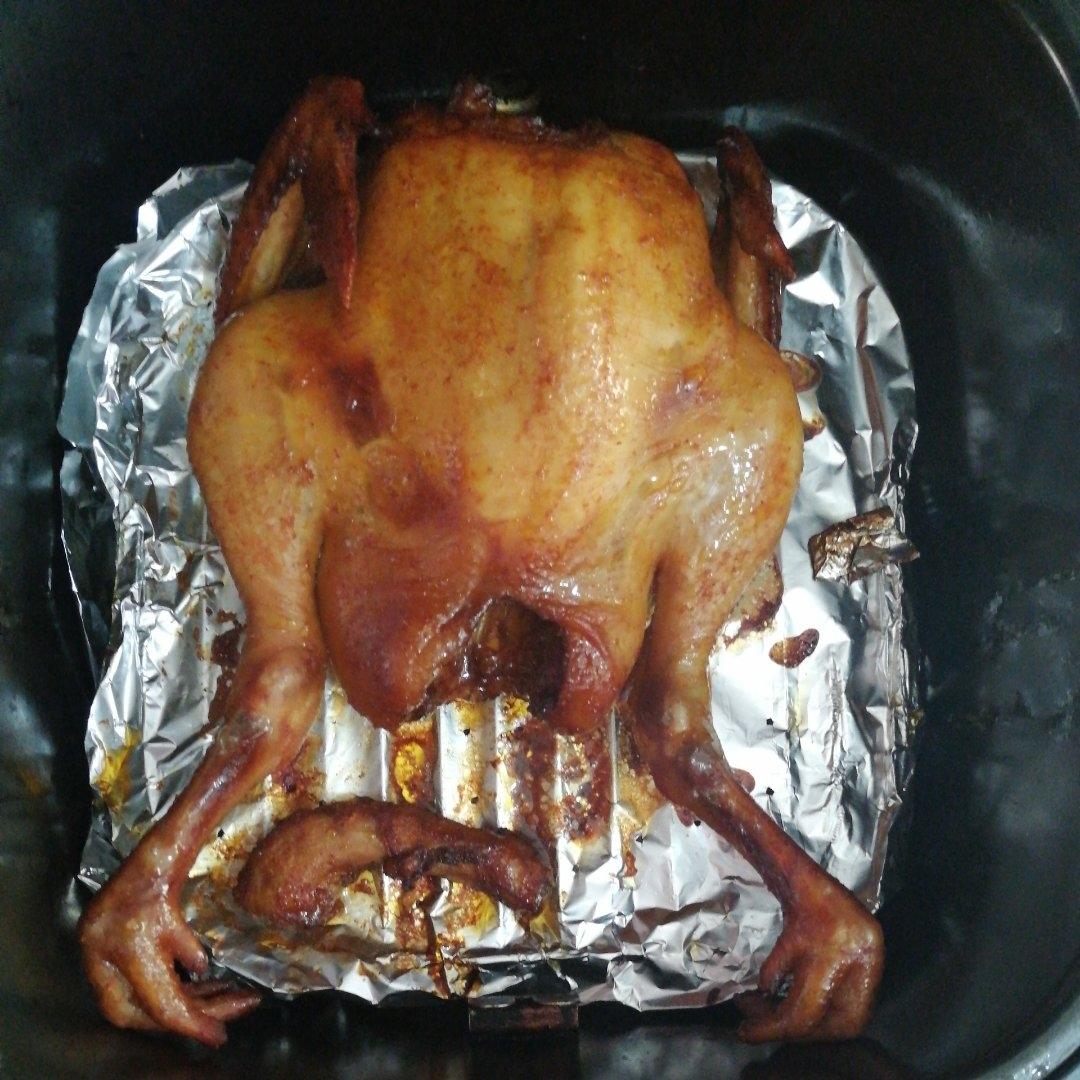 烤鸡「空气炸锅」