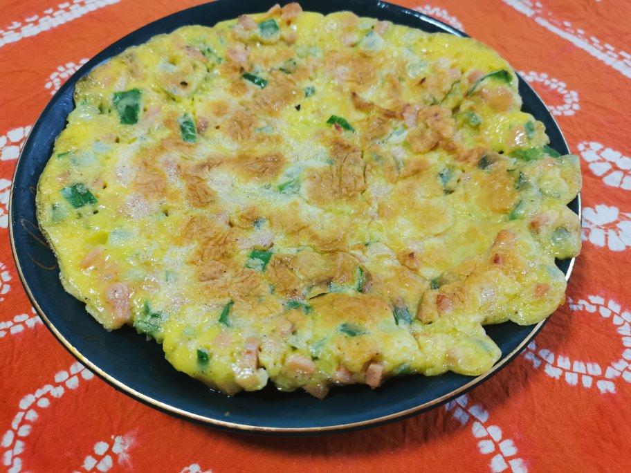 葱花鸡蛋饼