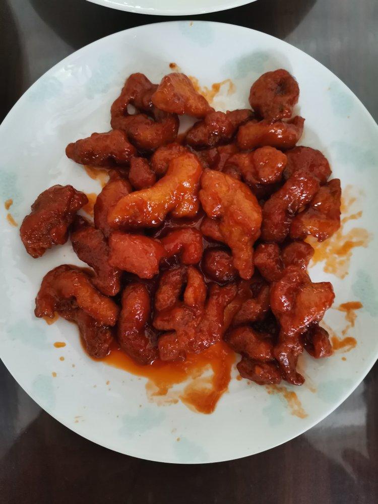 酸甜可口的糖醋里脊(鸡胸肉版)