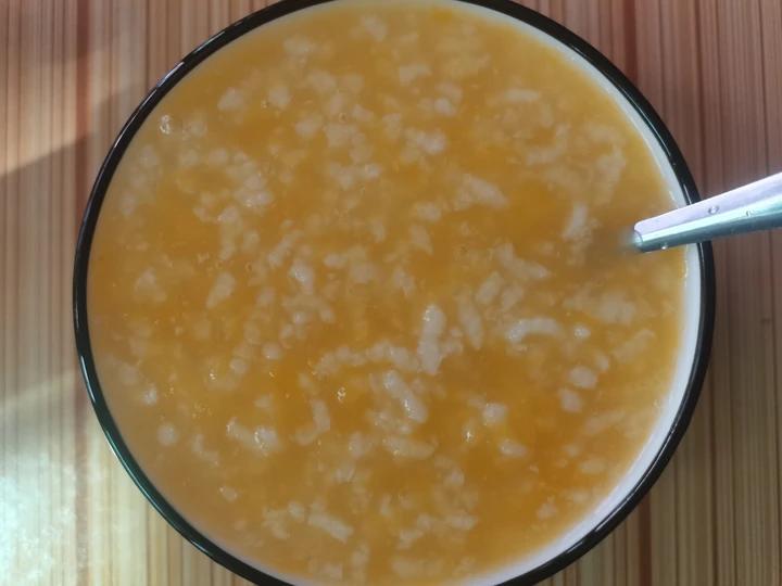 电饭锅版香甜南瓜粥