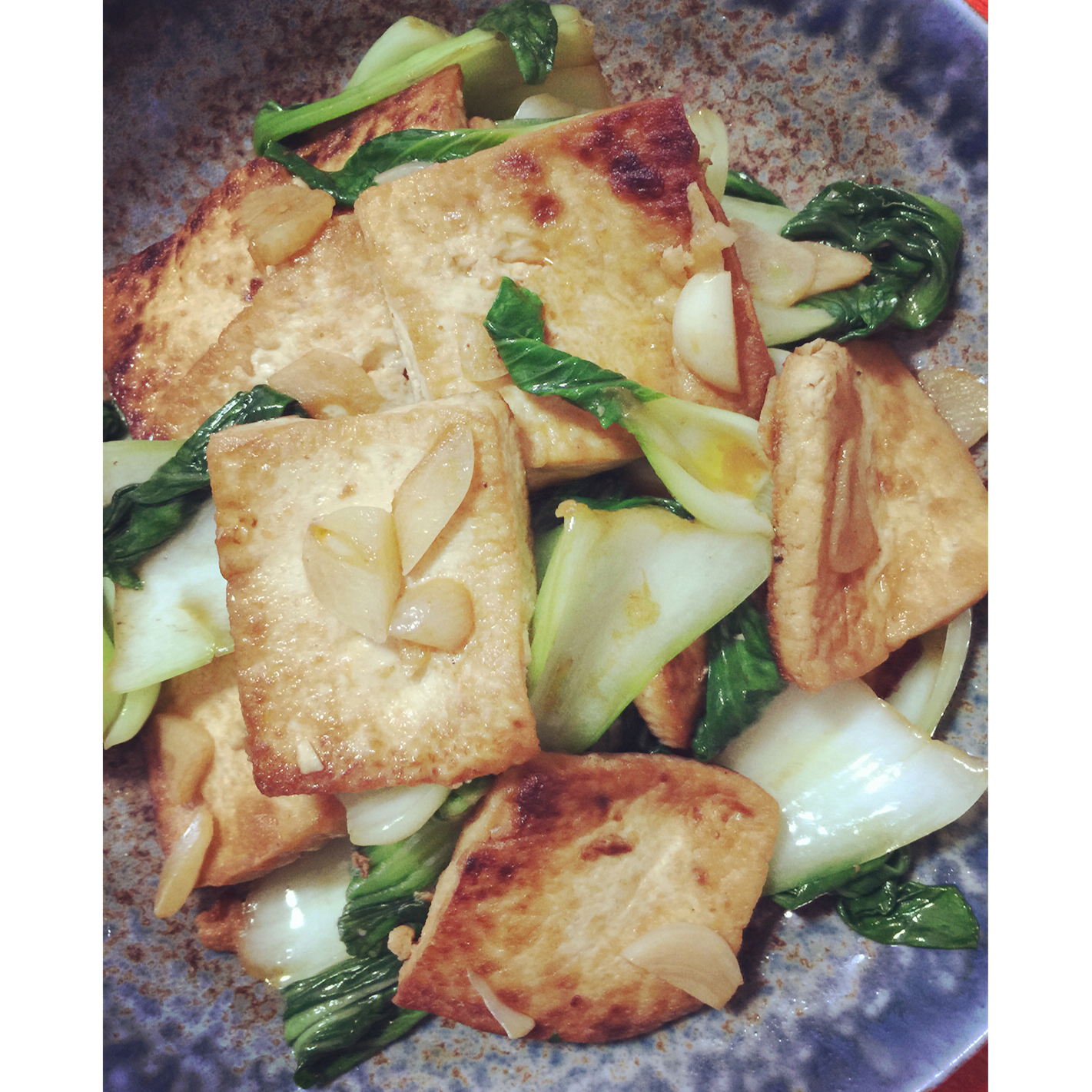 青菜豆腐