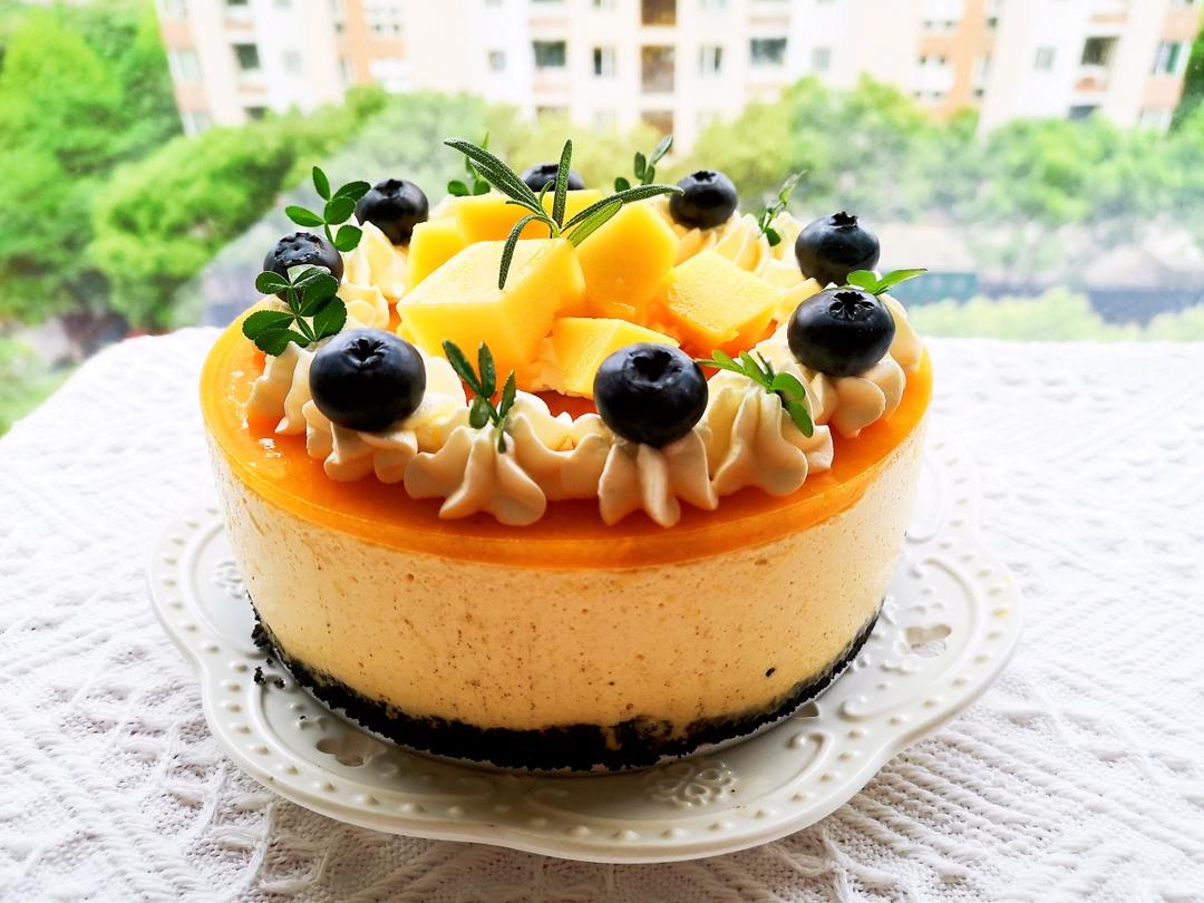芒果慕斯（无需烤箱）