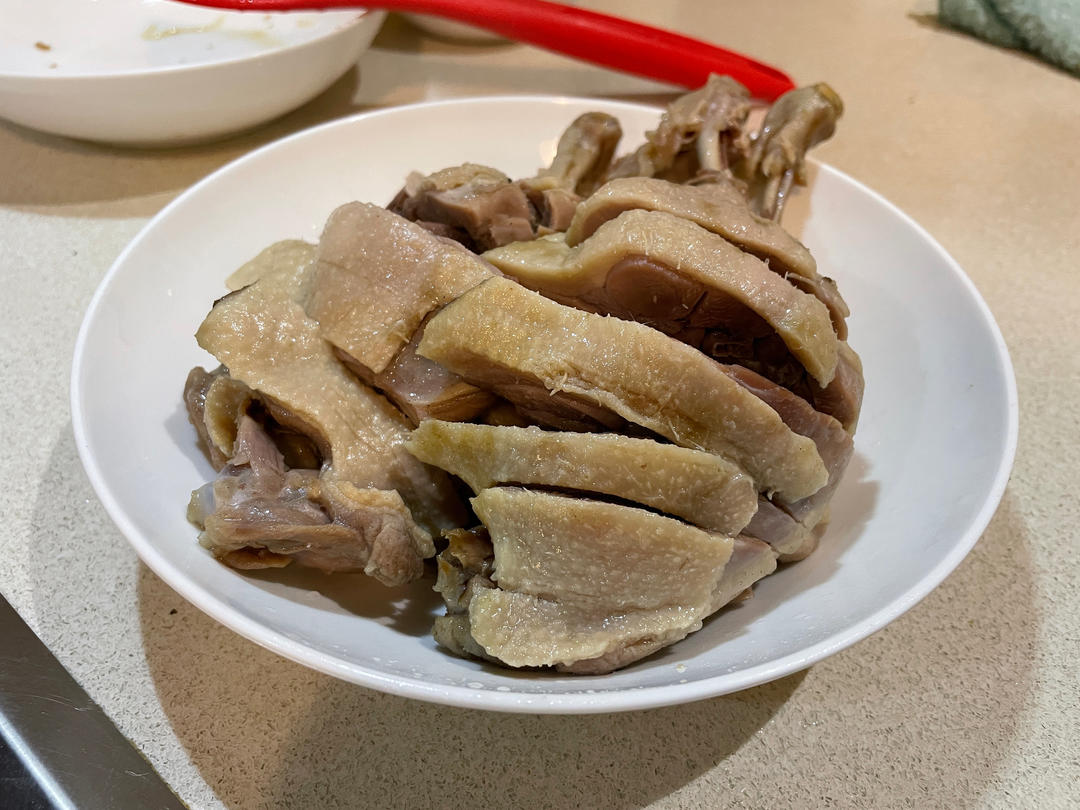 首次成功的盐水鸭腿