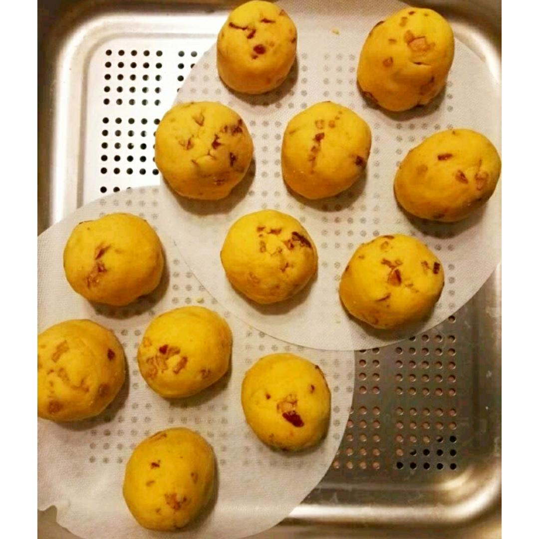 红枣玉米面窝窝头