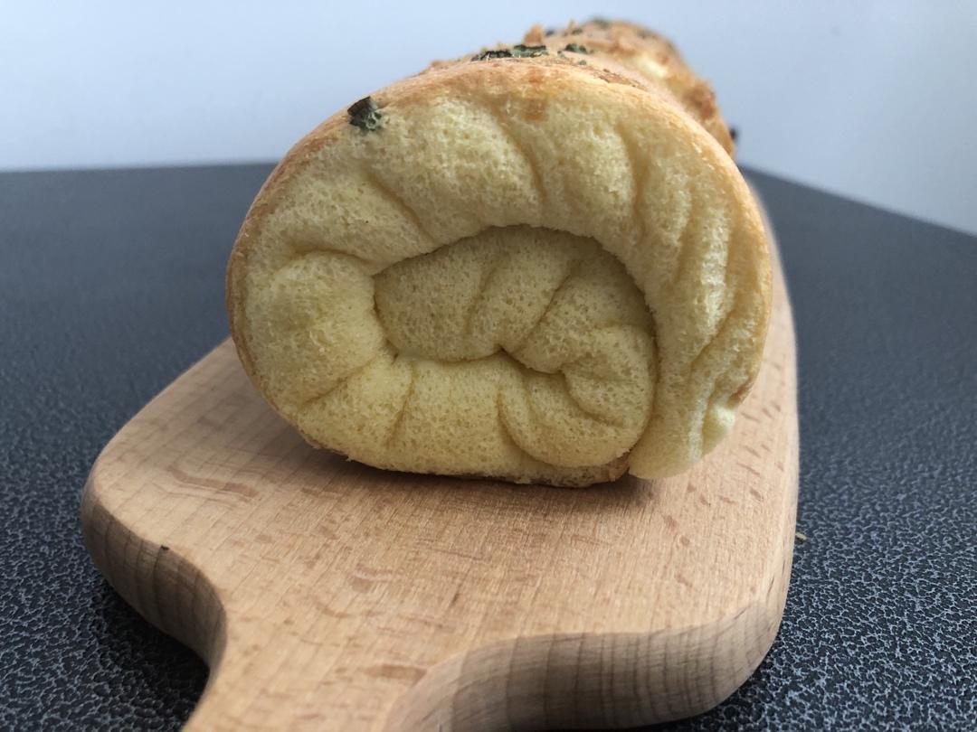 香葱肉松肥蛋糕卷～