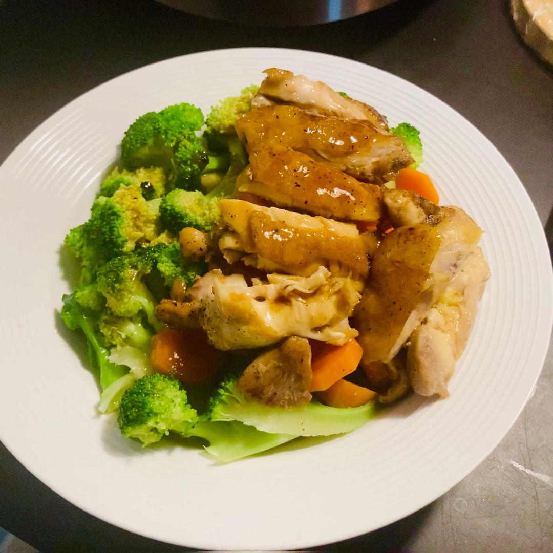 照烧鸡腿饭