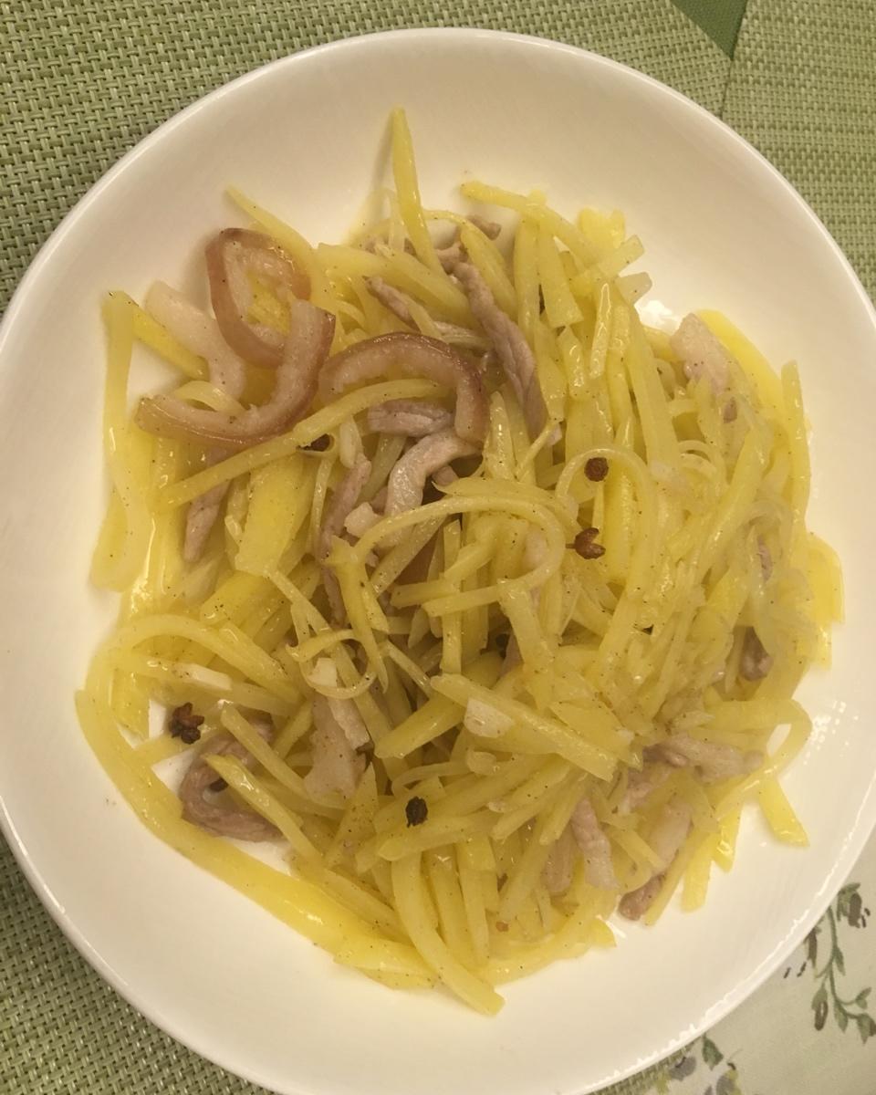 肉炒土豆丝