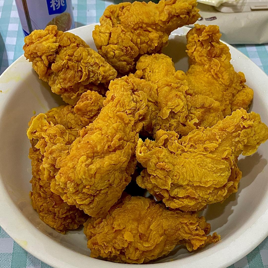鱼鳞脆皮炸鸡