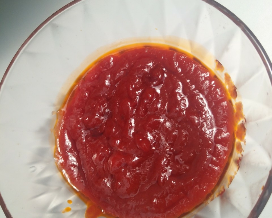 超级简单的番茄酱炒番茄酱🍅️的做法