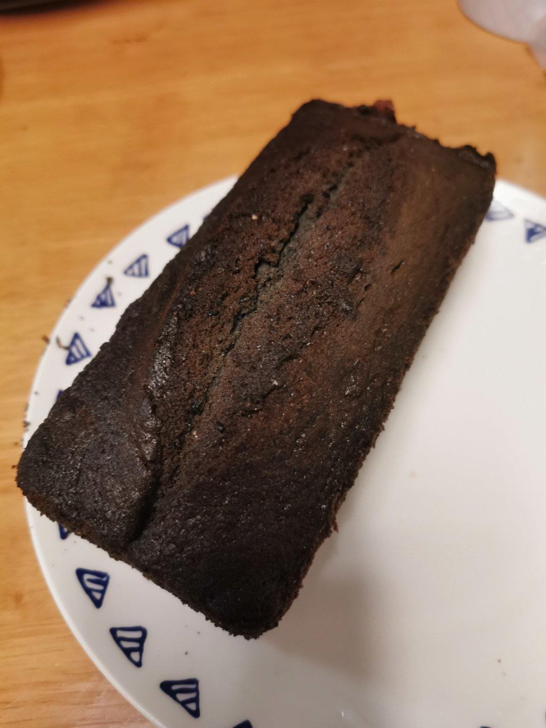 黑芝麻胖胖糕（磅蛋糕）