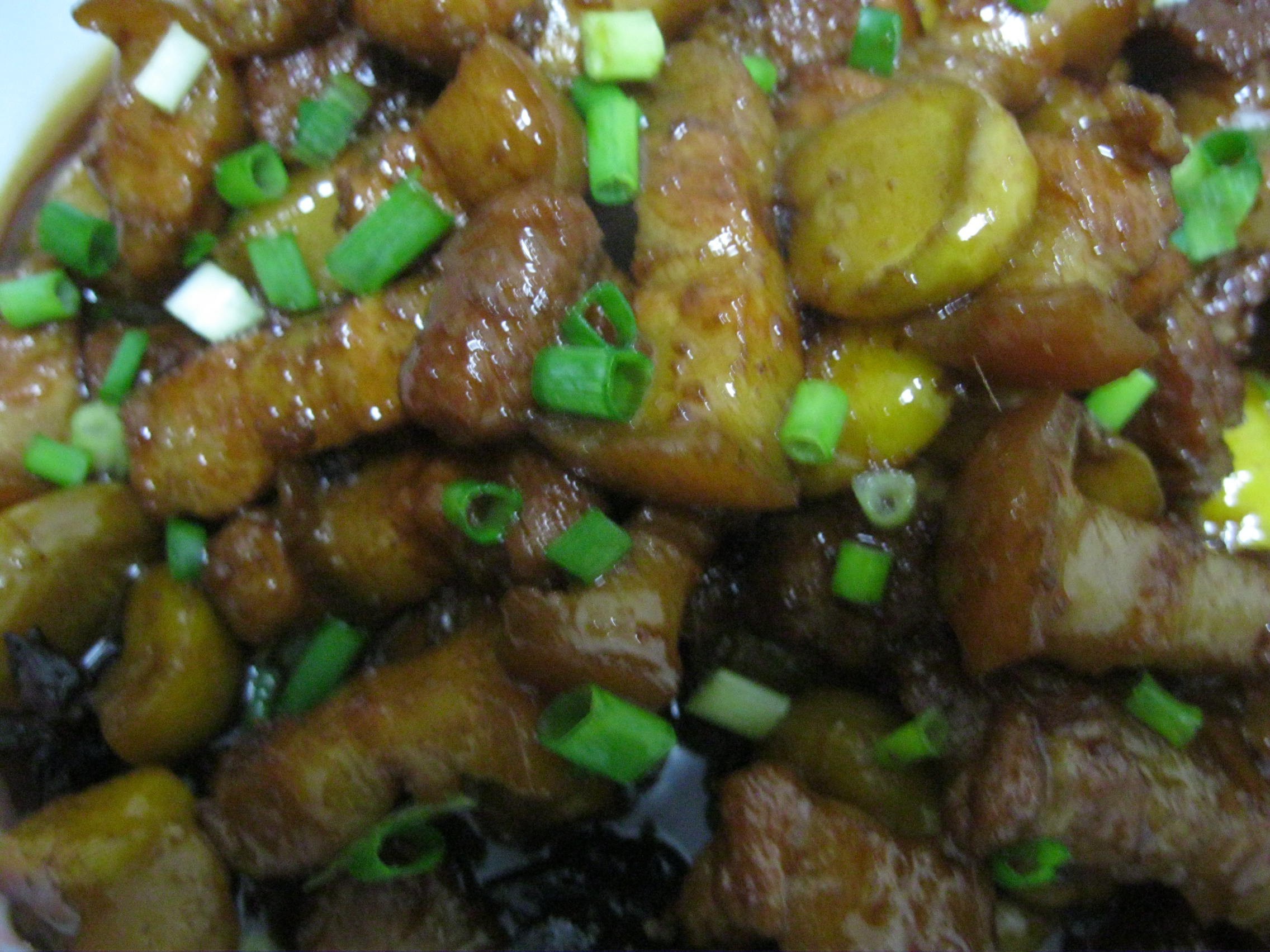 板栗竹笋红烧肉