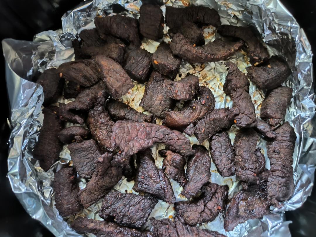 蒜香烧烤味牛肉干——味道绝顶，香到晕厥！