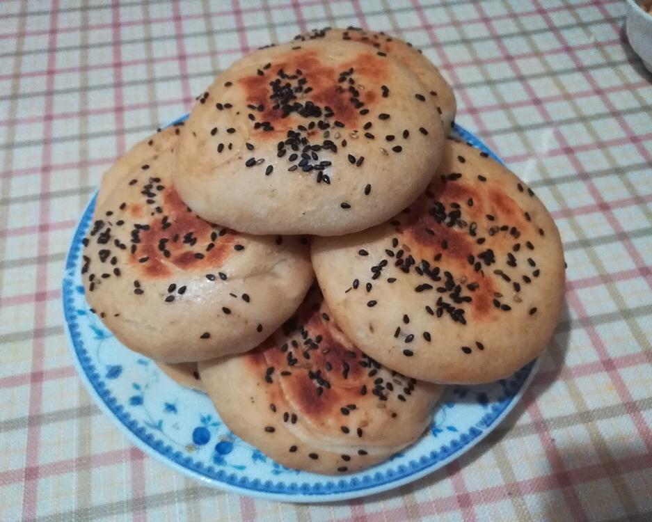 平底锅椒盐烧饼