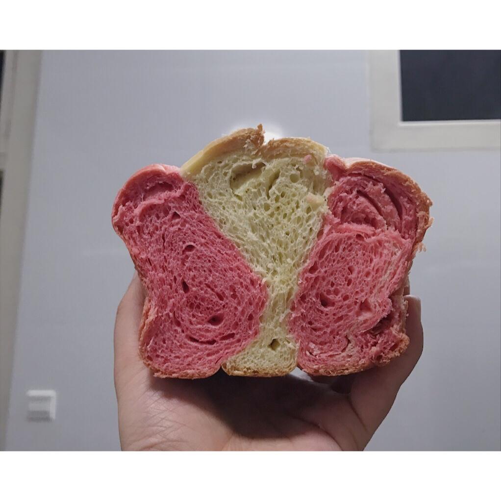 少女心的渐变吐司