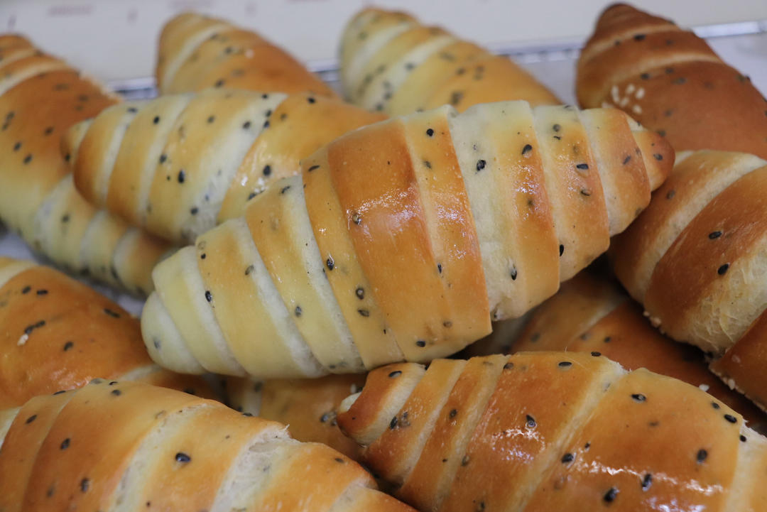 这个芝麻海盐卷我真的太爱了，你们赶紧做起来！