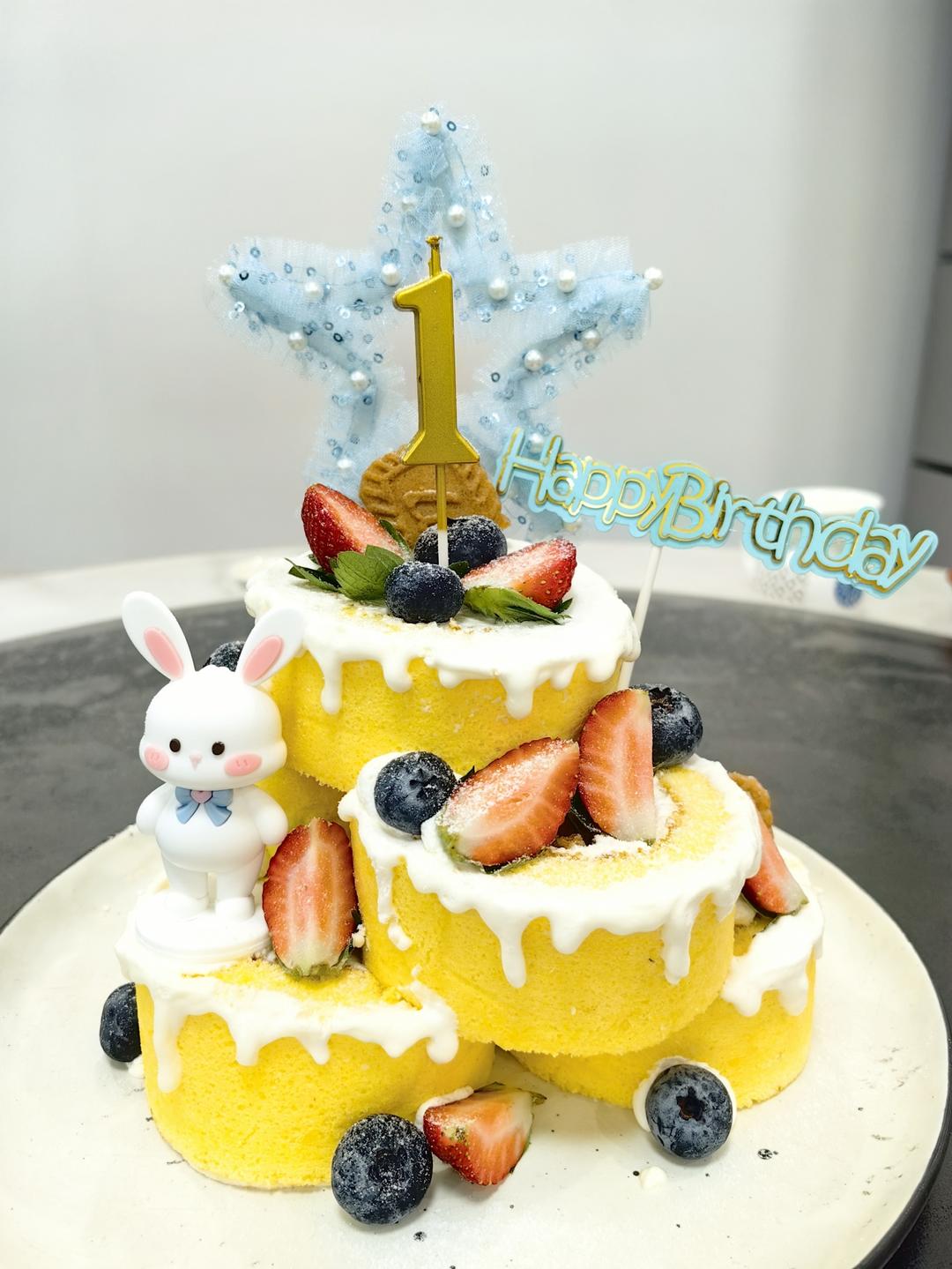 堆起来的蛋糕塔⁉️叠叠乐青提乳酪蛋糕🎂超乖