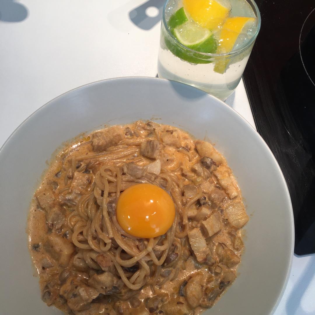 【姜食堂】玫瑰意面（姜猪意）
