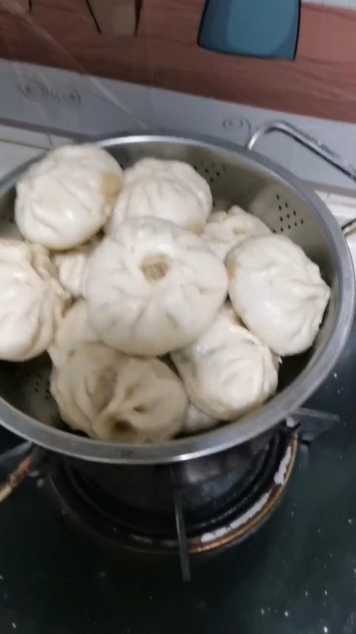 一口一个的鲜肉小包子