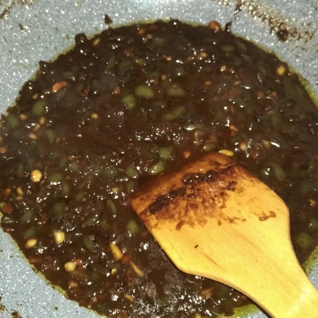 自制青菜椒酱