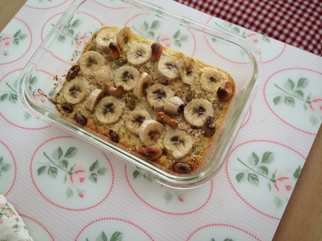 Baked Oatmeal Breakfast 早餐烤燕麦