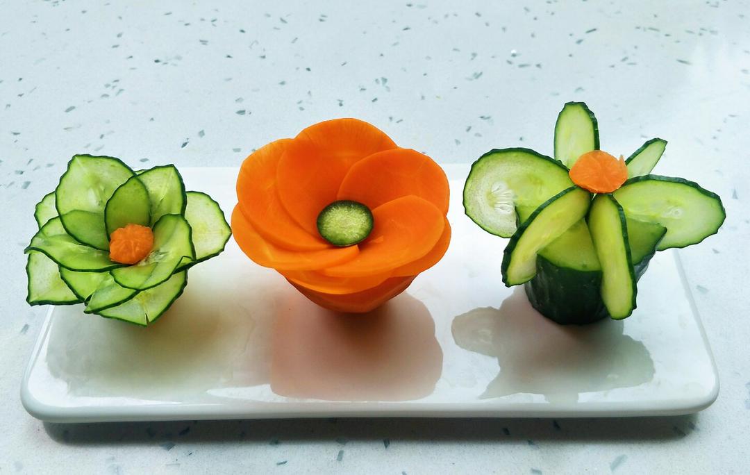 鱼儿妈私房菜做的摆盘