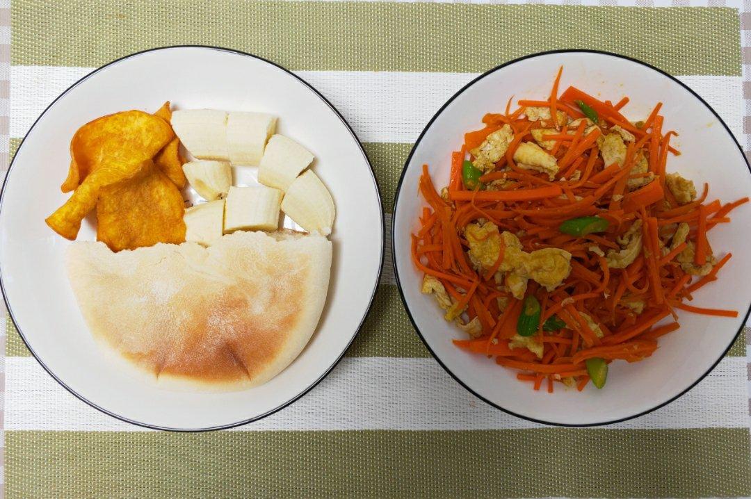 胡萝卜炒鸡蛋