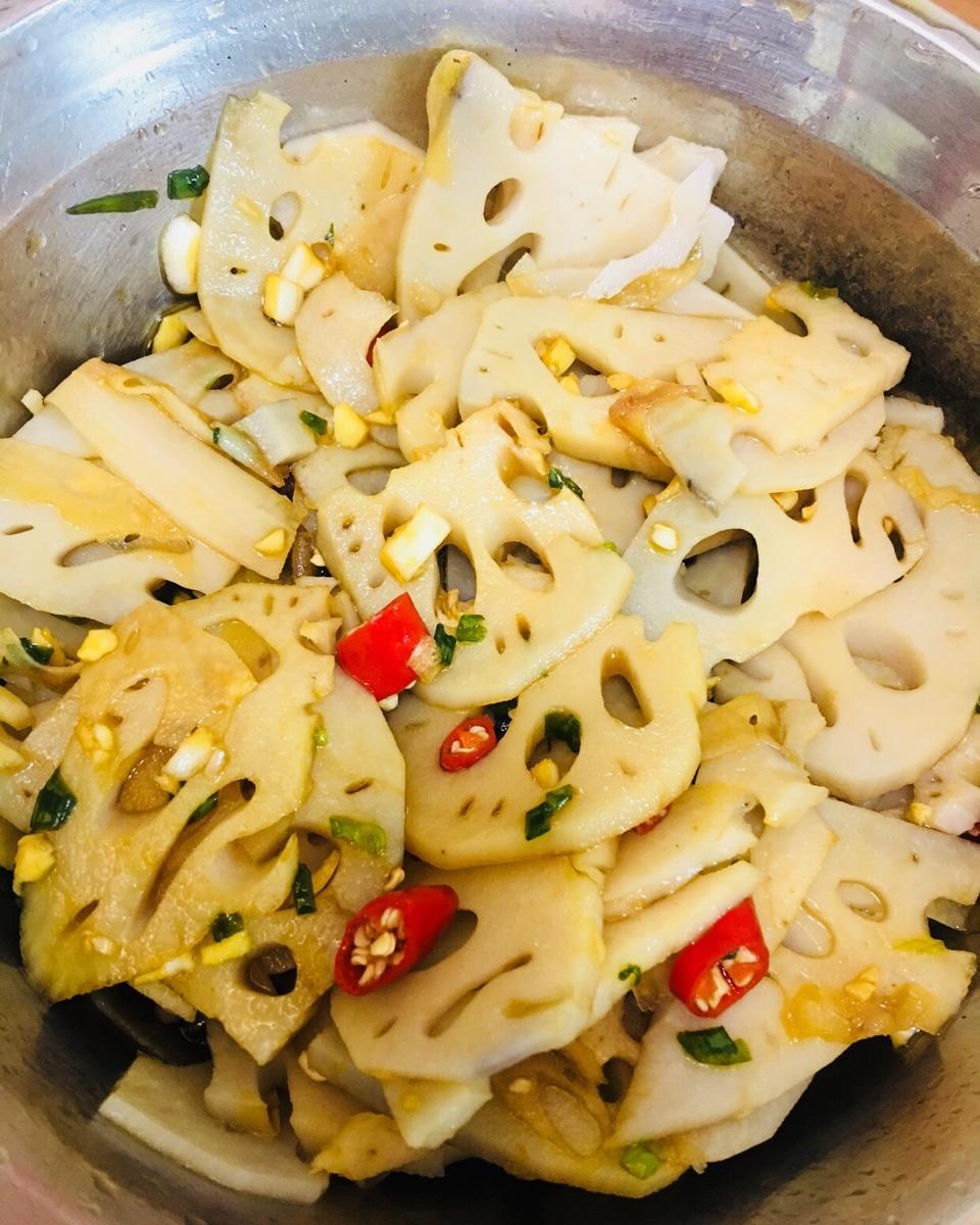 【素食佳品】凉拌藕片
