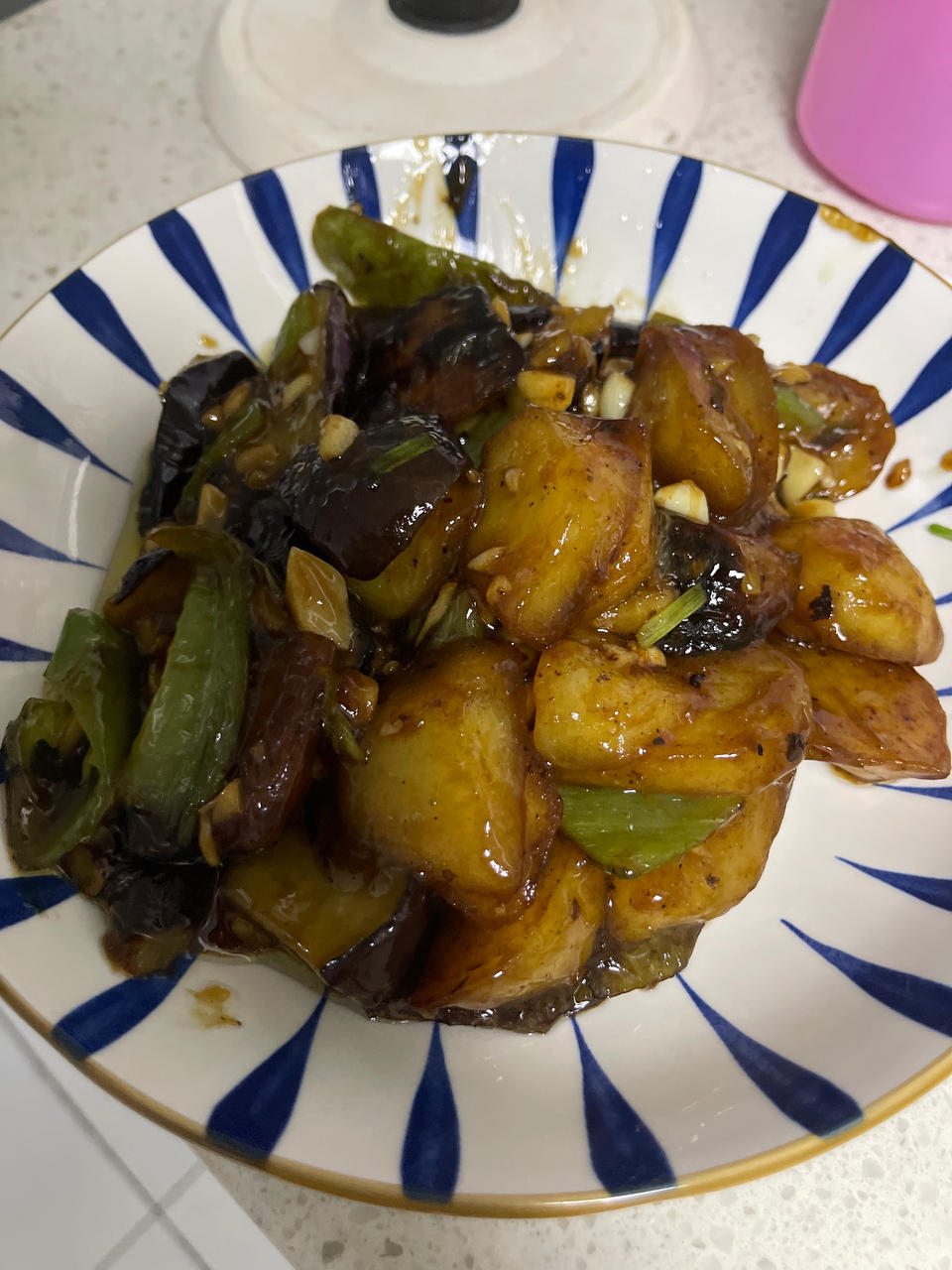 极简少油地三鲜