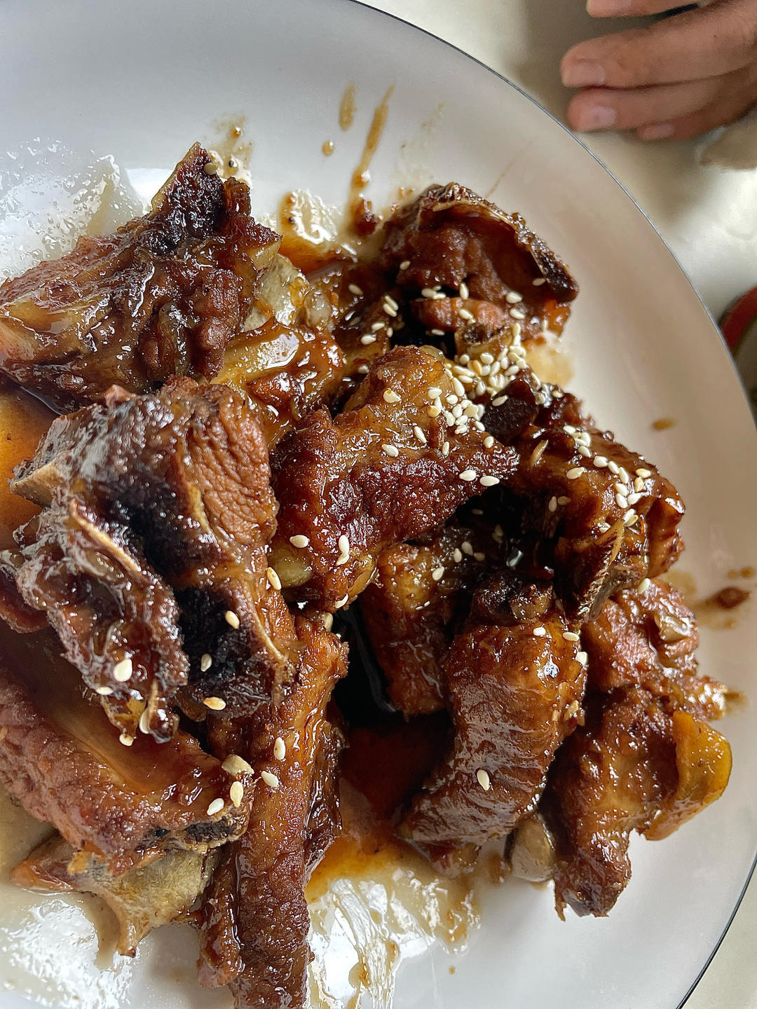 糖醋排骨/糖醋小排（不放油）（12345口诀做出正宗上海本帮）