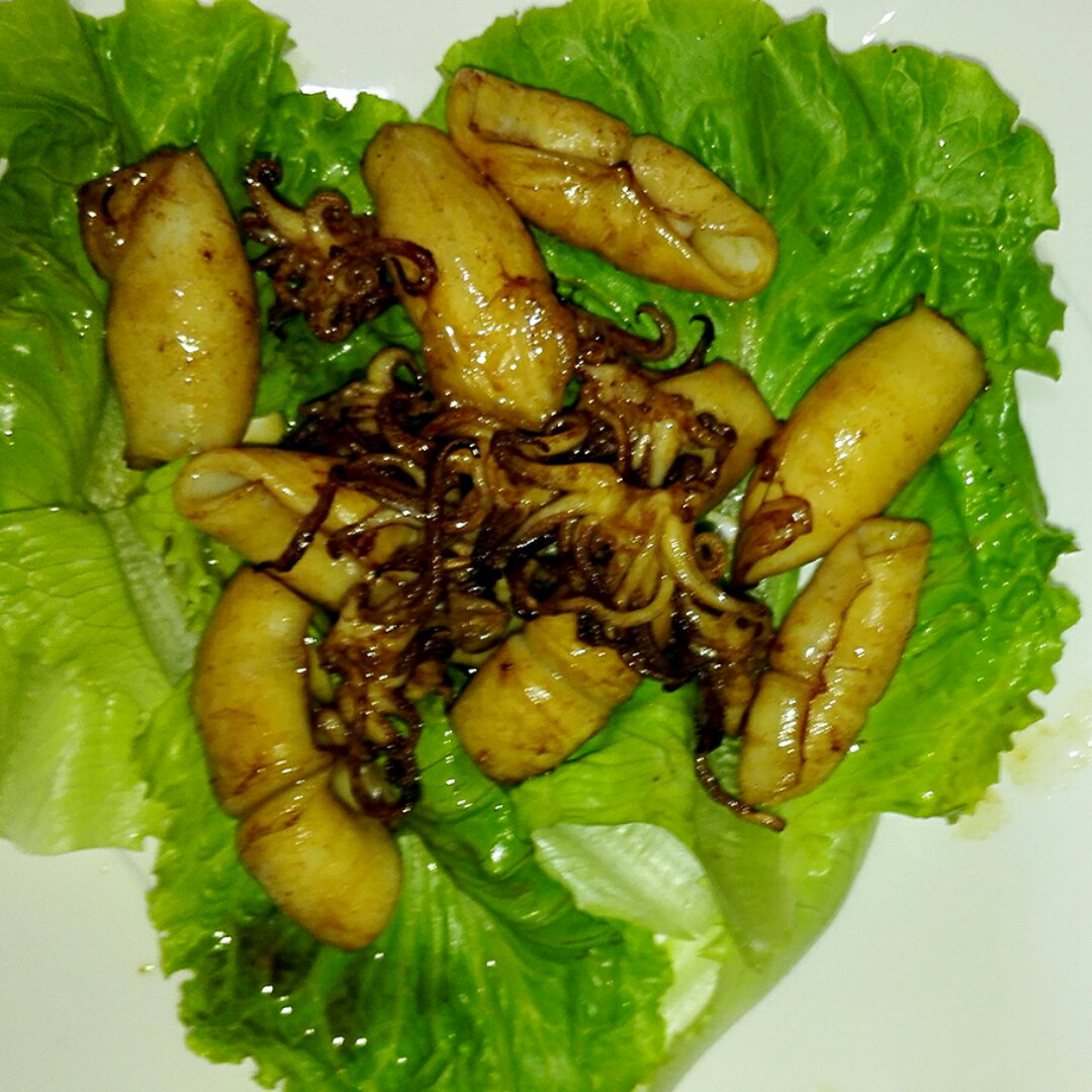 酱油吹筒仔(墨鱼仔)