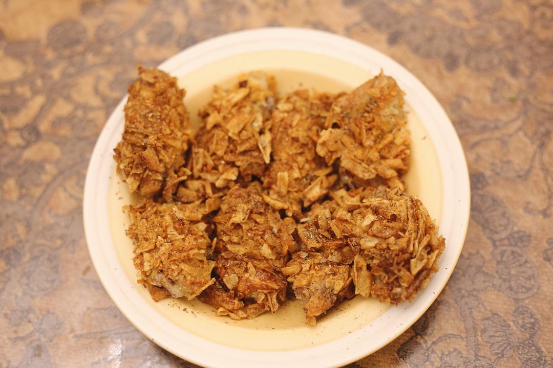 【薯片鸡翅】