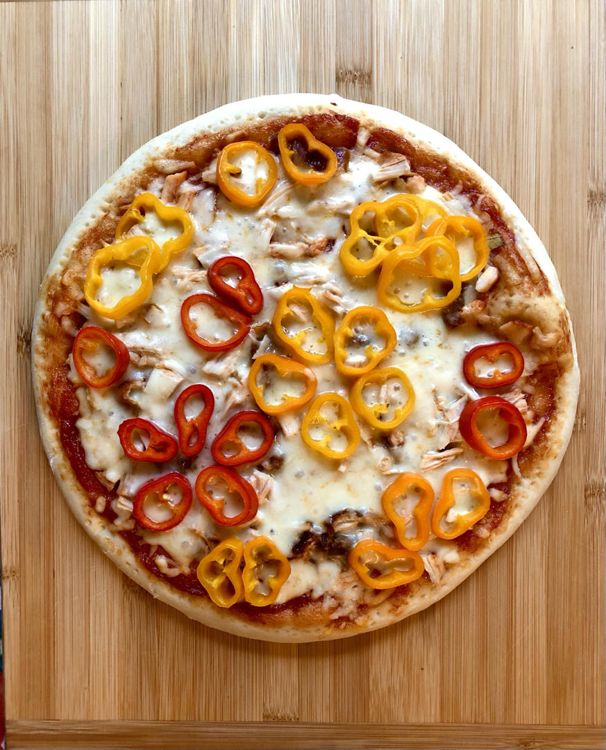 海鲜什锦披萨🍕，小白在家也能做