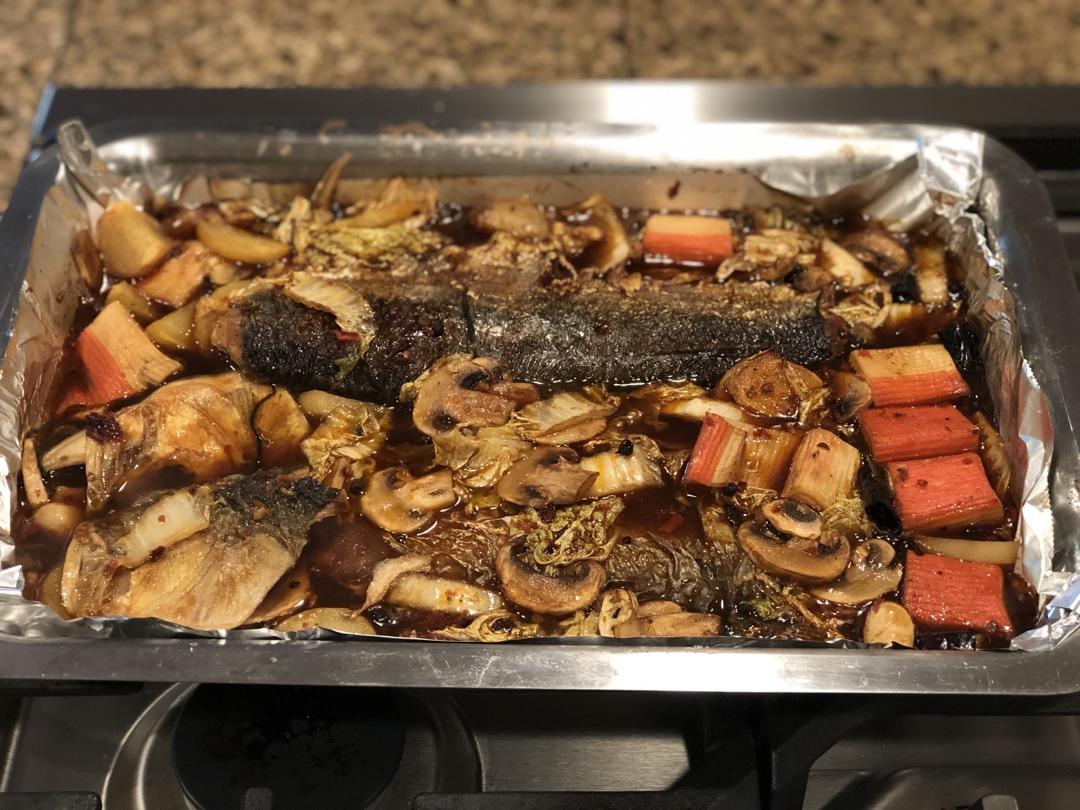 烤箱版烤鱼〖北鼎烤箱食谱〗
