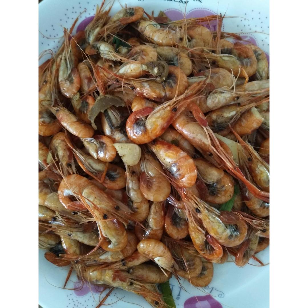 油爆籽虾