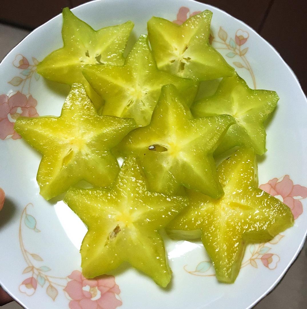 大_蟹做的盐渍杨桃