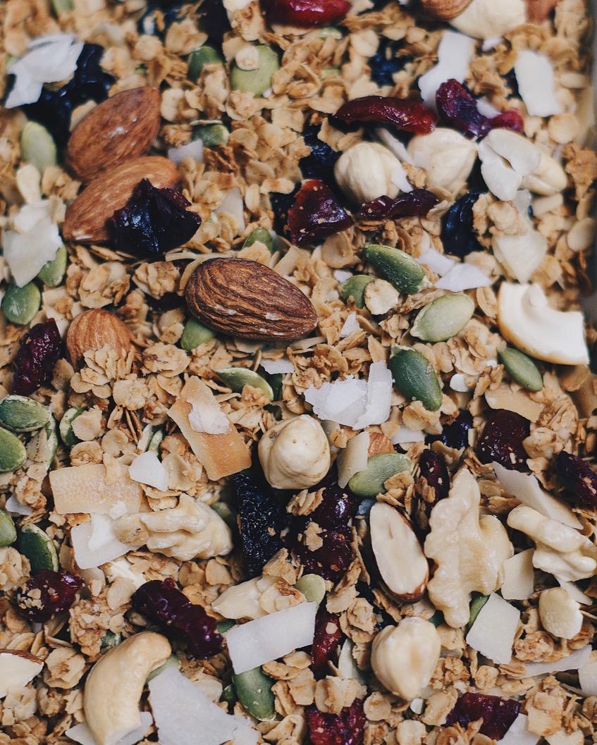 什锦granola烤燕麦片丨健康·零食
