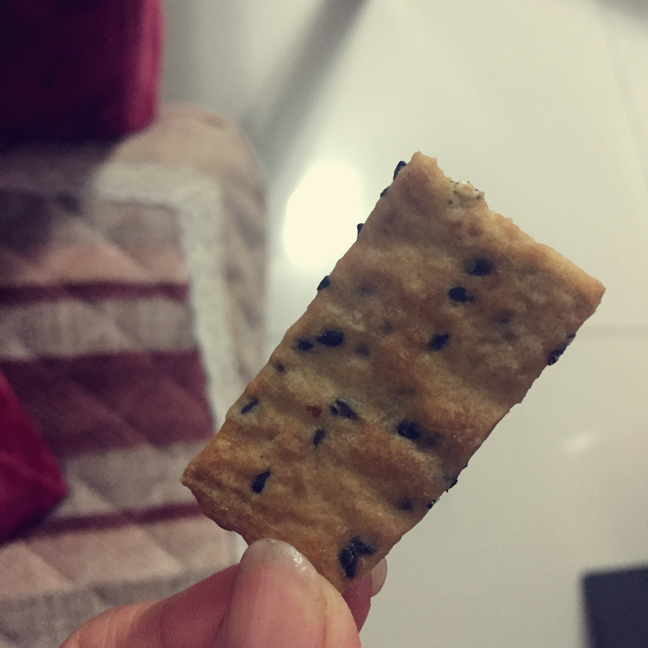 黑芝麻咸香饼干